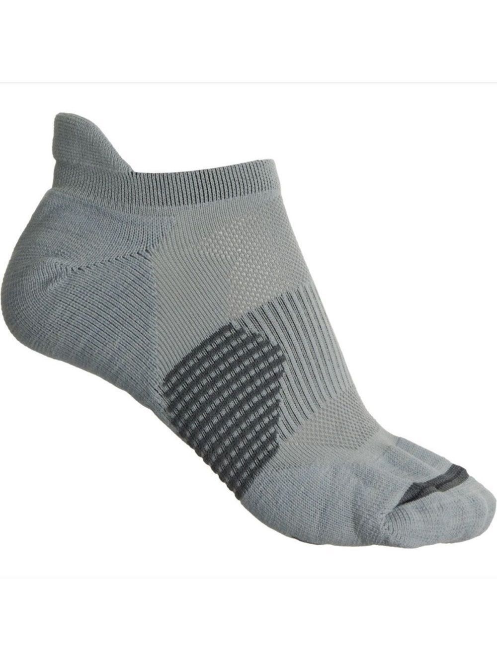 Merrell S/M Gray Women’s Trail Runner Cushioned Low-Cut Tab Below Ankle Socks